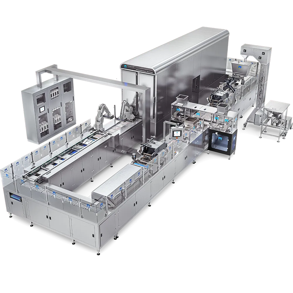 Memak automatic chocolate moulding line